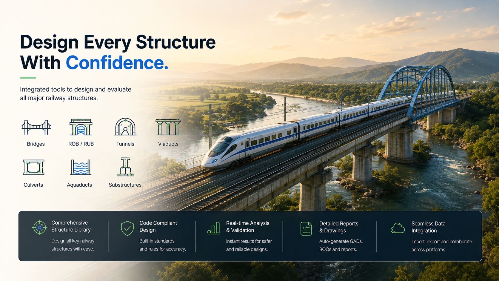 Bridges, Tunnels, Viaducts and Railway Structures